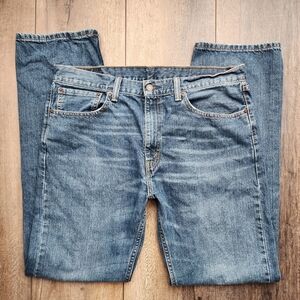 Levi's 505 medium wash size 36w34l